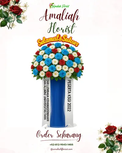 Standing Flower di Universitas Muhammadiyah Palangkaraya